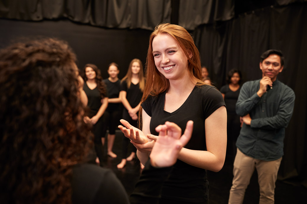 Schauspieler in Ausbildung